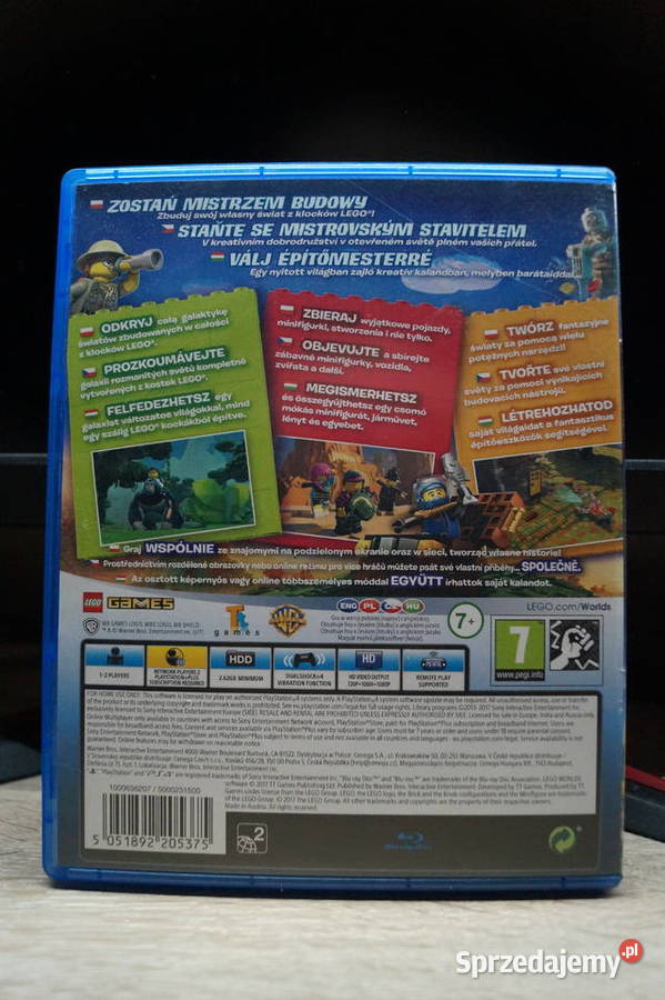 Lego Worlds 4 użyta dwa razy żadnych rys Lublin