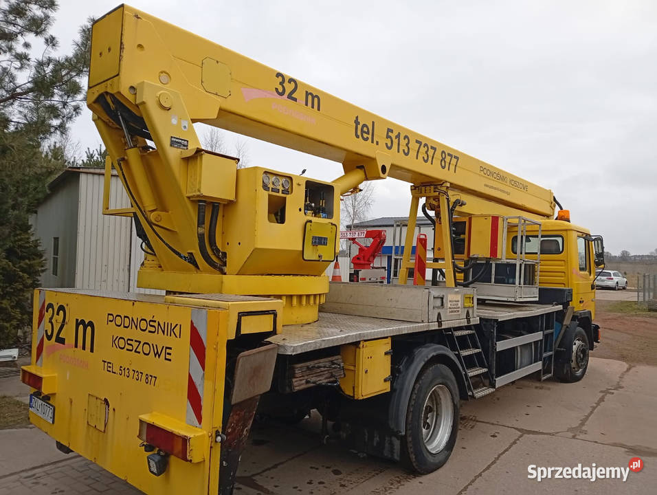Podnośnik MAN F90 WUMAG WT 320 hydrauliczny zachodniopomorskie Kołobrzeg