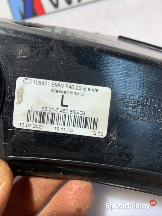BMW X1 F48 OSŁONA RYNIENKA OBUDOWA LAMPY LEWA dolnośląskie