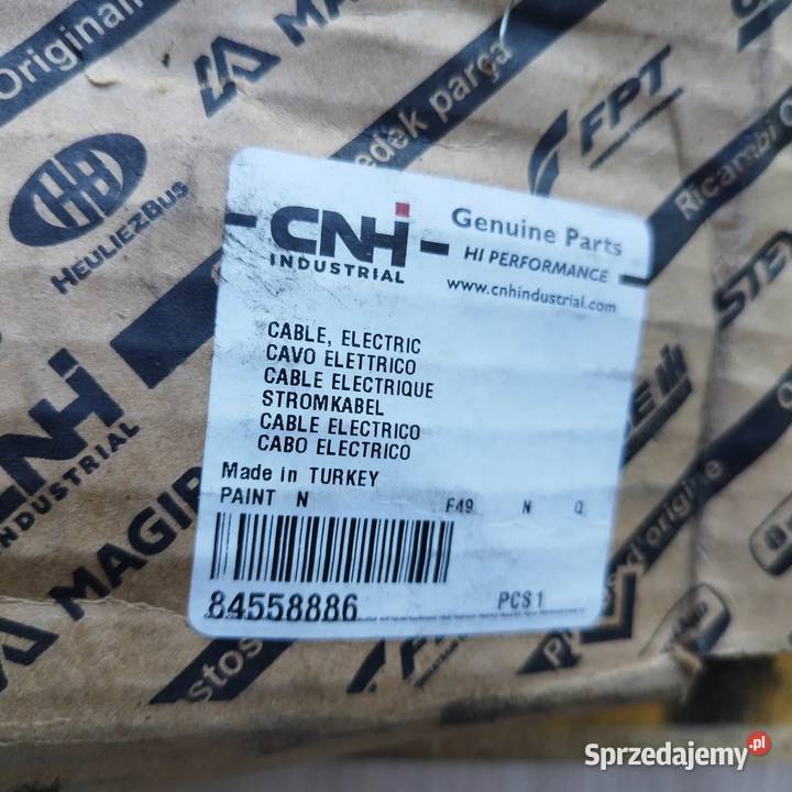 Przewod kabel masowy 84558886 case holland Łowicz