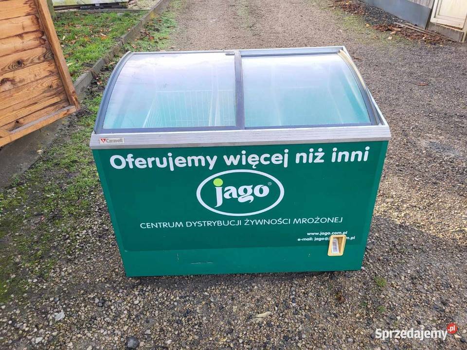 Zamrażarka skrzyniowa sprawna z szybą wolnostojące sprzedam