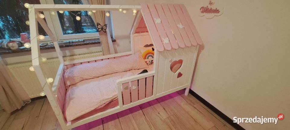 Łóżko drewniane łóżeczko dzieci dziecka 80x180 Olsztyn