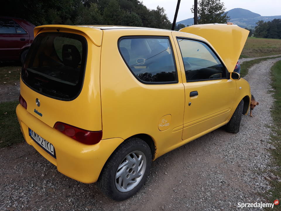 Fiat Seicento wersja sporting żółty sprzedam