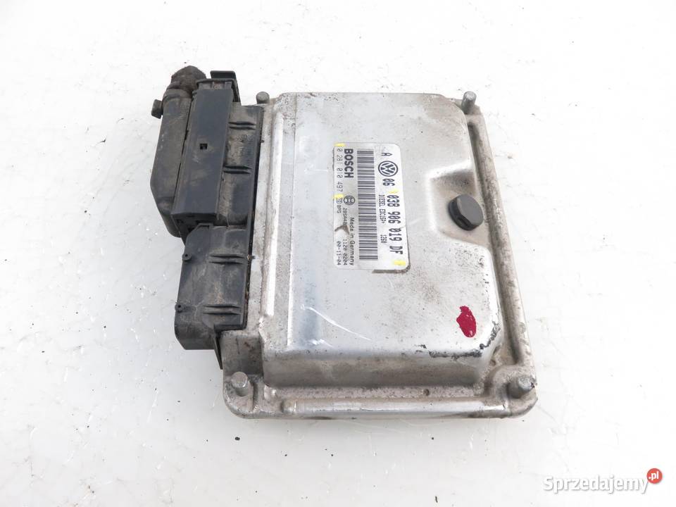 STEROWNIK VW BORA 19 TDI 038906019DF 0281010497 Układ elektryczny, zapłon