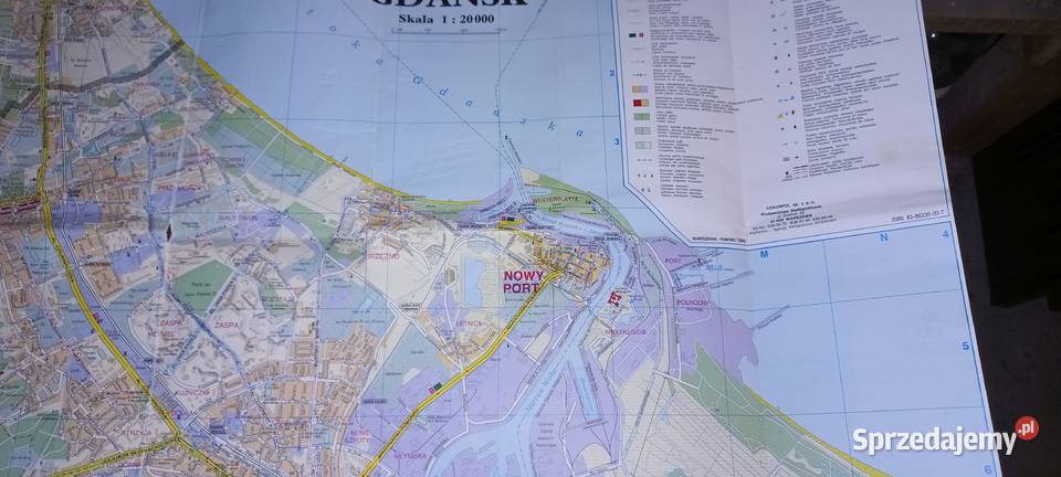 Gdańsk Plan Miasta City Plan Stadtplan 1999 2004 Pozostałe warmińsko-mazurskie Elbląg