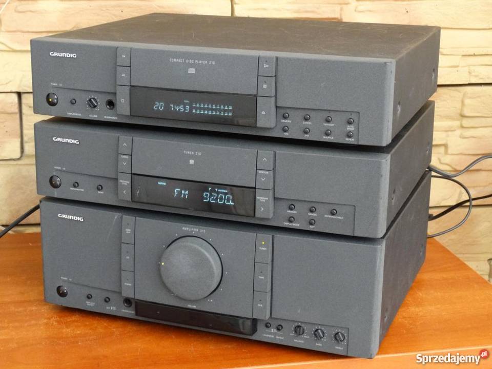 Wieża Grundig segmenty mocna Wysyłka Jasło
