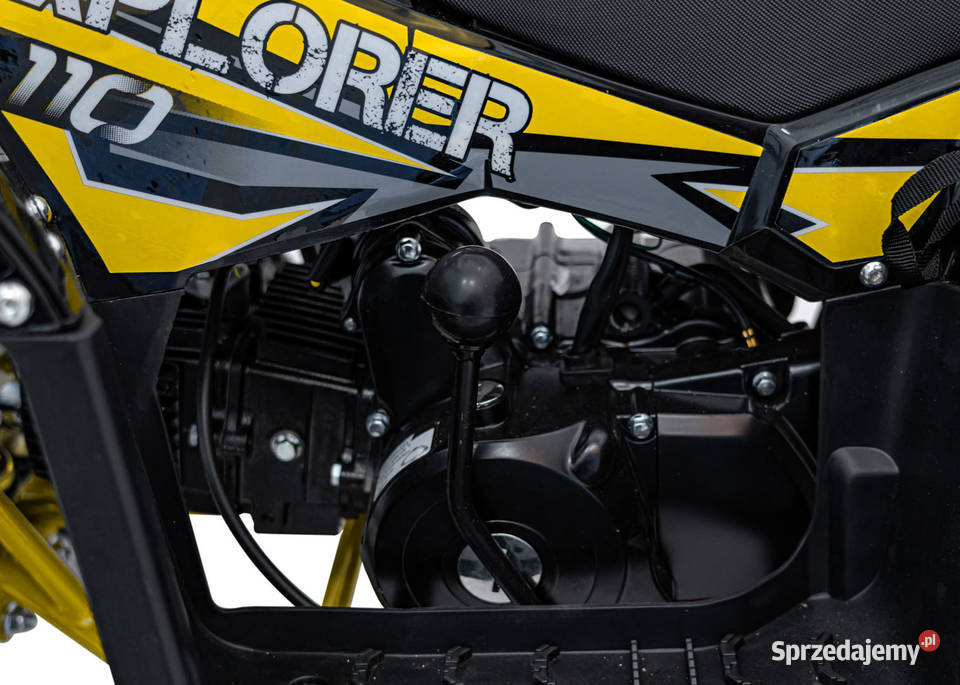 Mini Quad Spalinowy Explorer 110cc żółty Marki