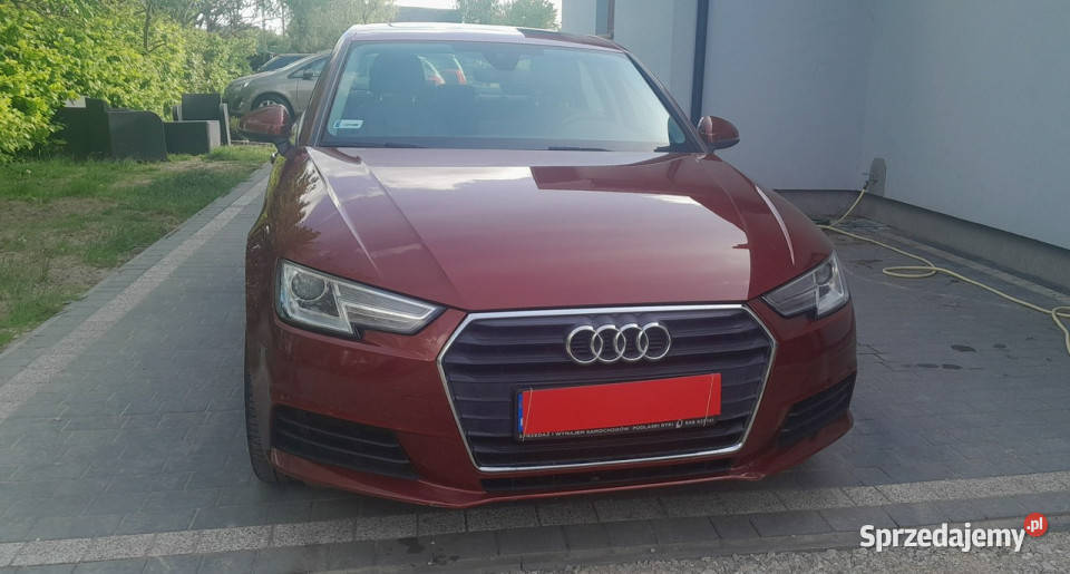 Audi A4 A4 20 TDi Nawigacja klimatronik B9 2015 diesel mazowieckie Dudki