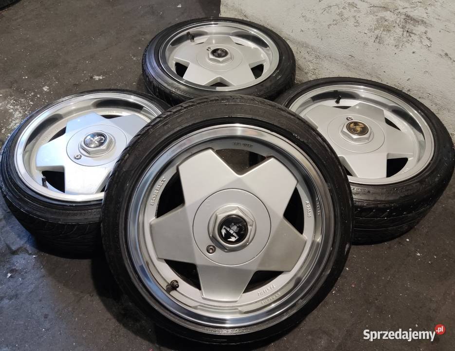 Borbet A 15 7J 4x98 polerowane ranty opony Opole