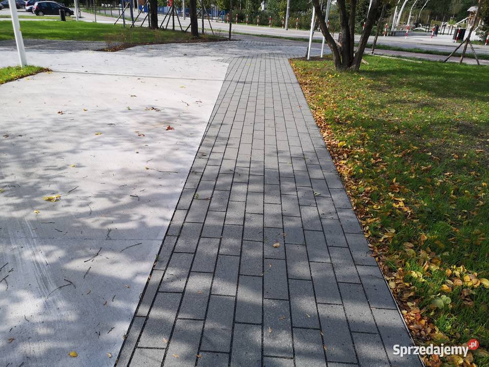 Kostka Granitowa Gabro CZARNA cięta 20x10x5 Marki