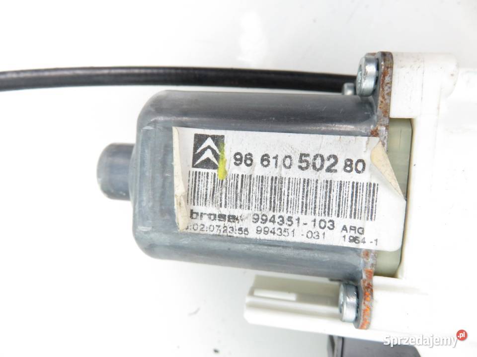 PODNOŚNIK SZYBY LEWY TYLNY CITROEN C6 9661050280 małopolskie