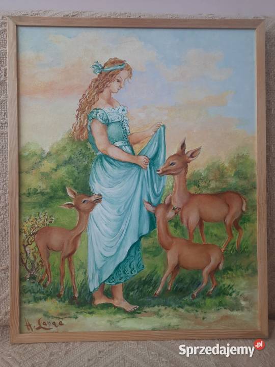 Obraz olejny ręcznie malowany kwiaty 40x50 Poznań