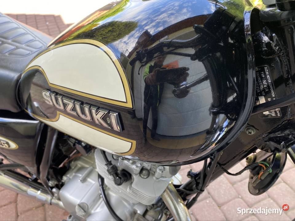SUZUKI GN 125 kat B Prostota i nie zawodność Na