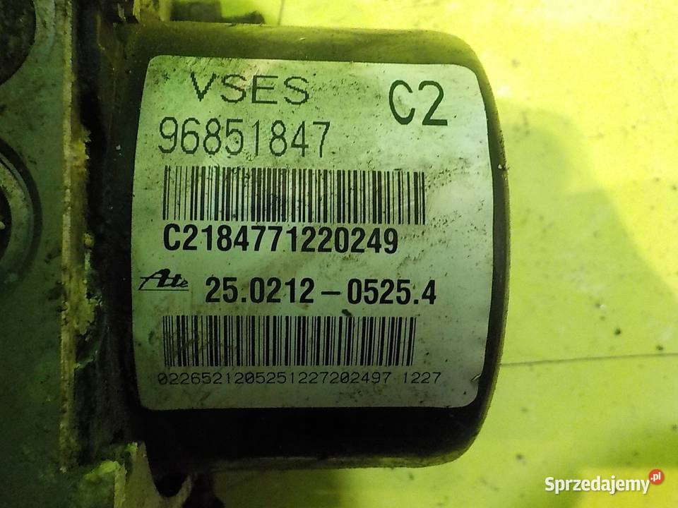 OPEL ANTARA 20 CDTI 08r 5D pompa ABS 96851847 Suków