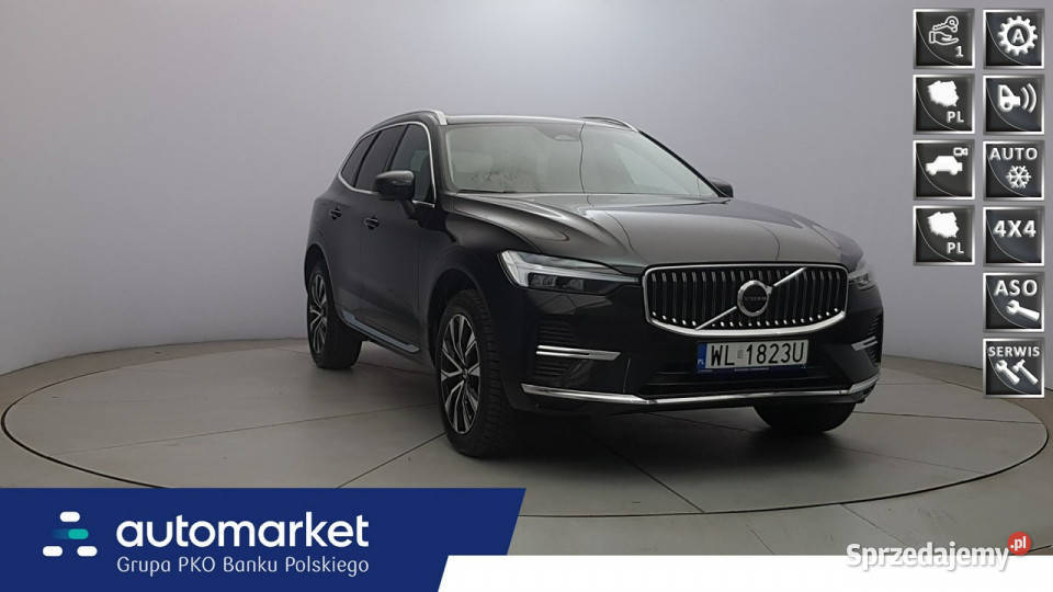 Volvo XC 60 B4 B Plus Bright Z Polskiego Salonu lakier metallic Warszawa