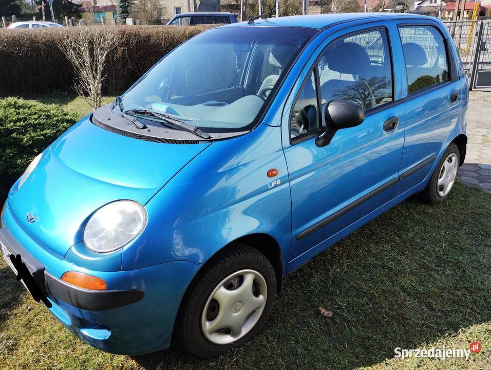 Daewoo Matiz samochód ładnie utrzymany 2000 manualna śląskie Racibórz