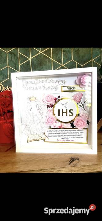 Pamiątka pierwszej Komunii świętej Piekoszów