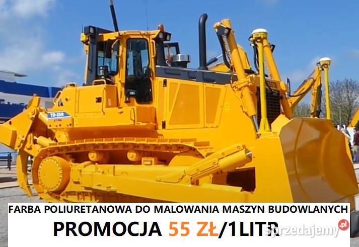 Farba poliuretanowa do maszyn budowlanych Stalowa Wola