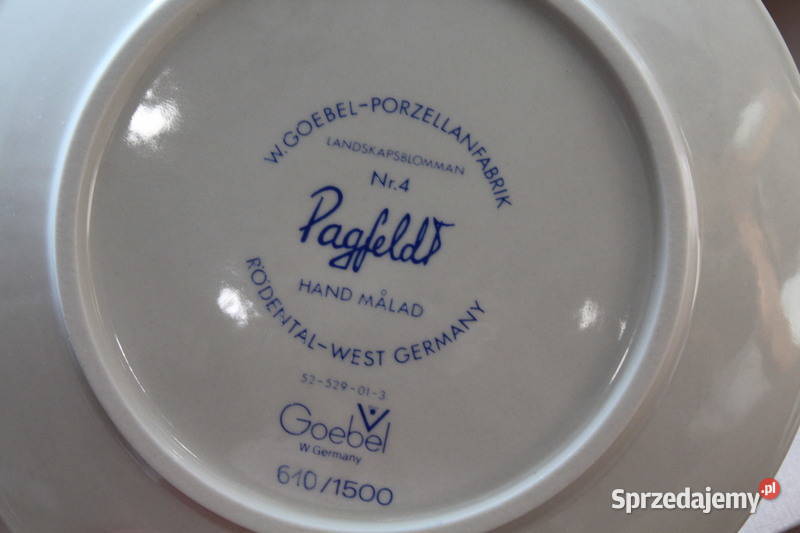 Komplet talerzy Goebel 486 FiaF