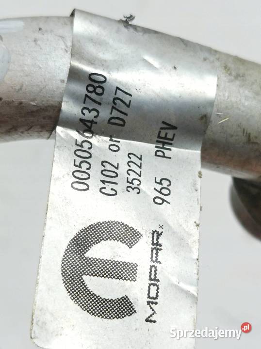 PRZEWÓD KLIMATYZACJI 00505643780 Alfa Romeo