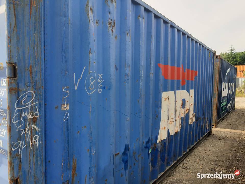 Kontener morski magazynowy 20DV 6 metrowy Kęty