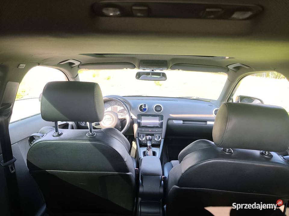 Audi A3 8P Sline 20TDI szyber alkantara koła