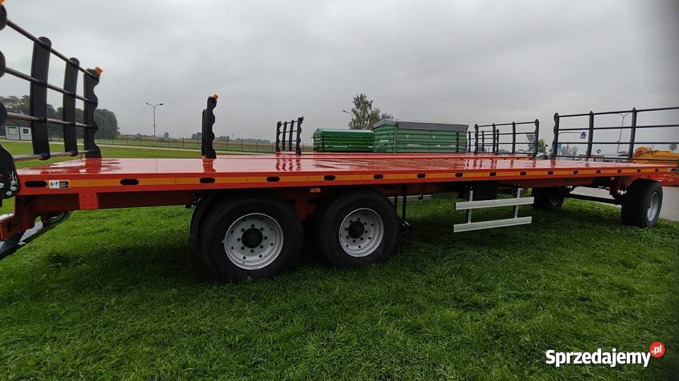 Przyczepa do balotów 15ton AGL 3 osie Przyczepy rolnicze Łomża sprzedam