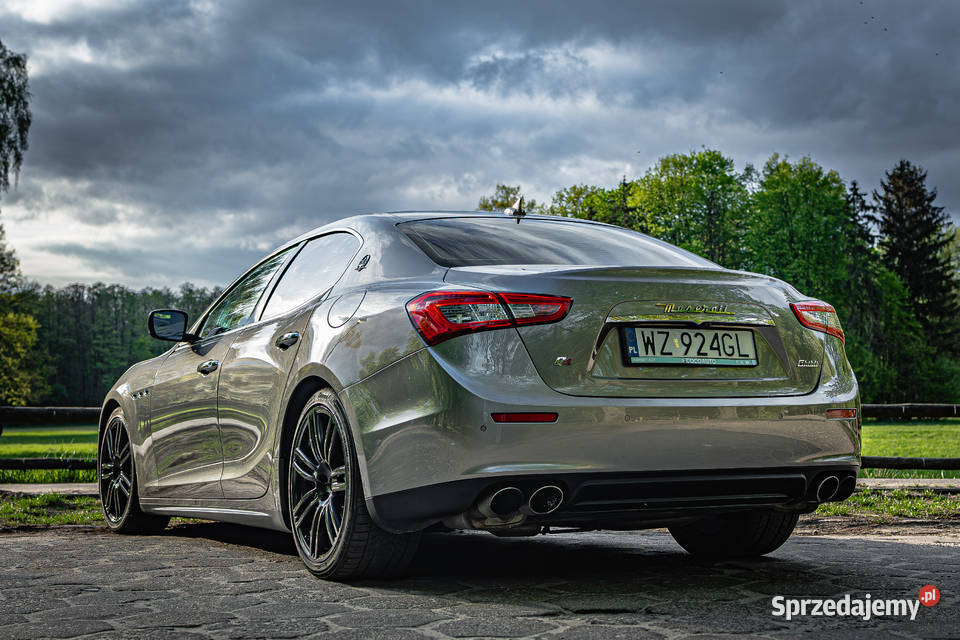 Maserati Ghibli SQ4 4x4 1wszy właściciel 410hp Łomianki