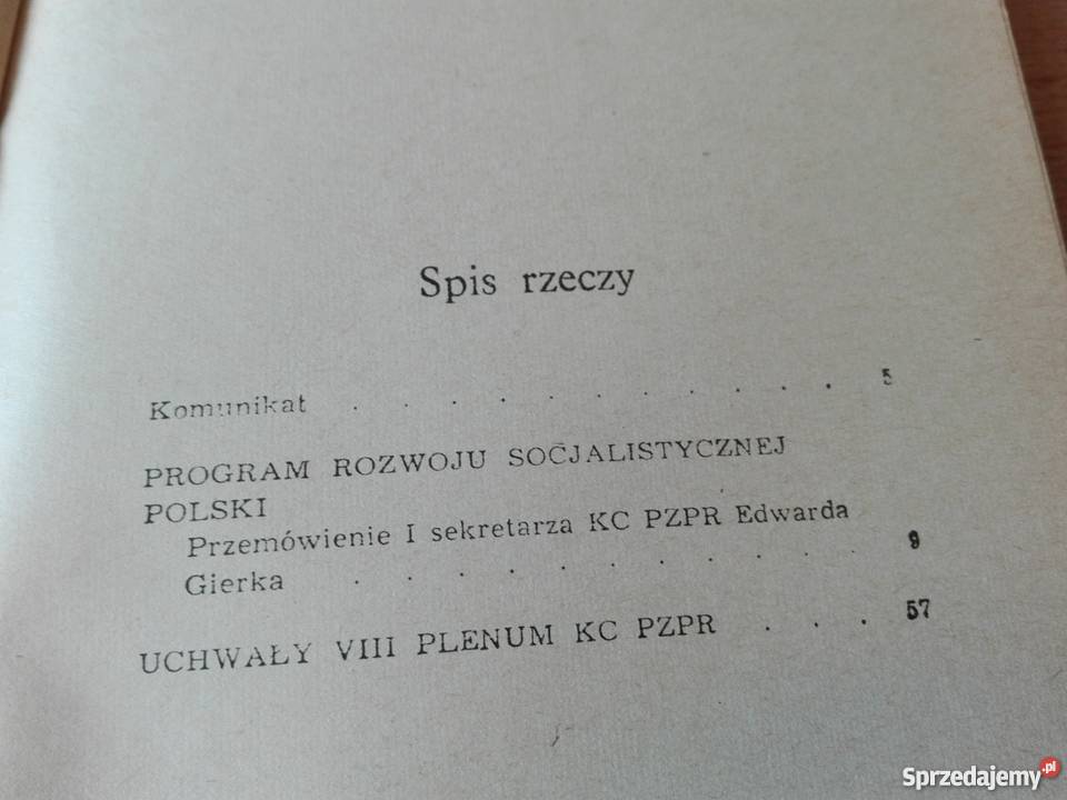 VIII Plenum KC PZPR 67 lutego 1971 przemówienie Gdańsk