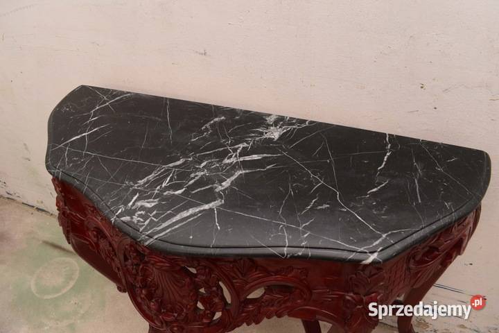 Stylowa Drewniana Konsola Pod Ścianę Prezent Kraków