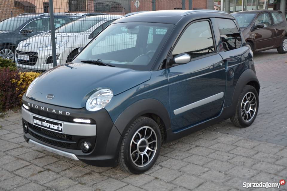 Microcar MGO III HIGHLAND 2014r L6e AM centralny zamek Koźmin Wielkopolski