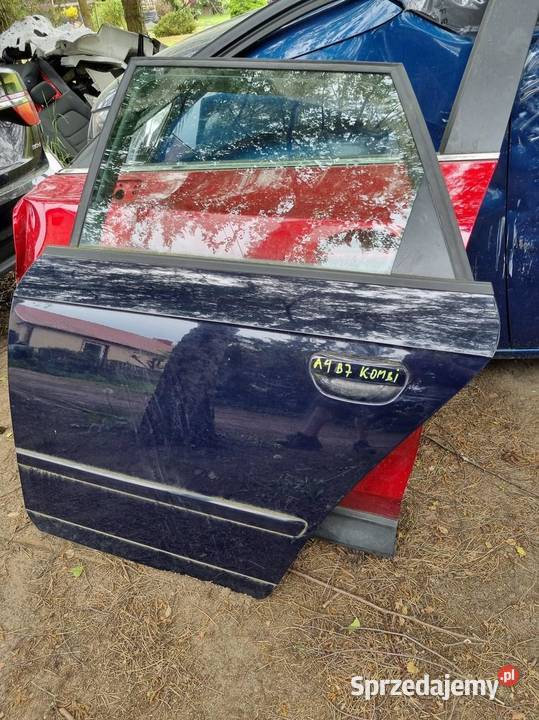 DRZWI LEWY TYŁ AUDI A4 B7 KOMBI LY5K