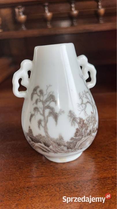 Japoński miniaturowy wazon lata 90 XX wiek