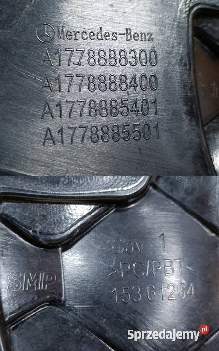 MERCEDES AKLASA W177 18 WZMOCNIENIE STELAŻ GRILL Pleszew sprzedam