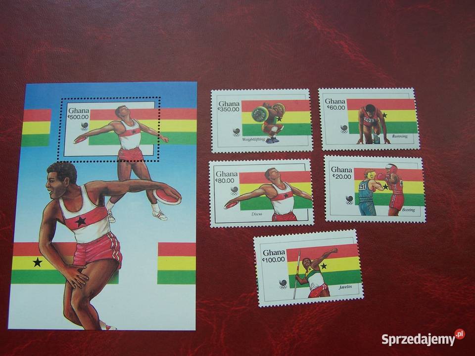 Ghana 1988 MNH Sport Olimpiada Seul 88 Tychy