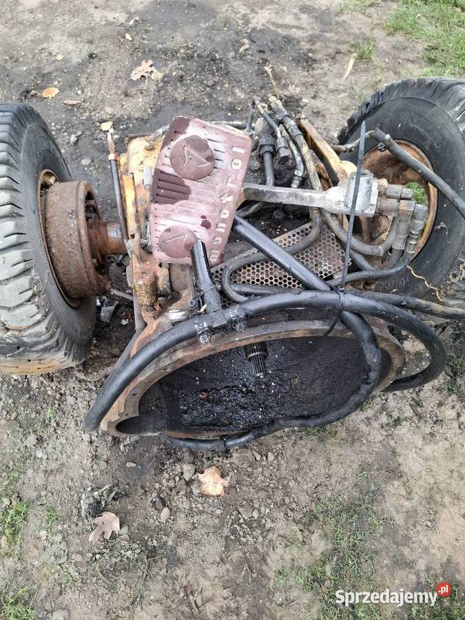 Skrzynia z mostem wózek hyster Układ napędowy lubuskie Wschowa