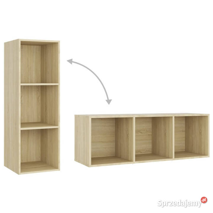 Szafka pod TV dąb sonoma 107x35x37 materiał Warszawa sprzedam