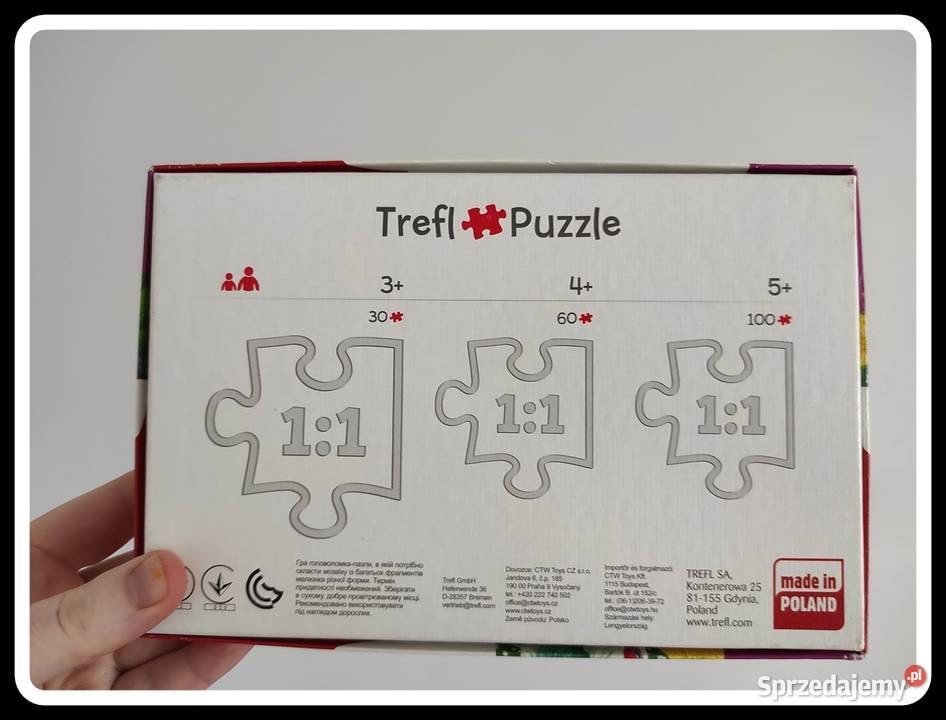 TREFL puzzle dziewczęce księżniczki 30 elem Płock