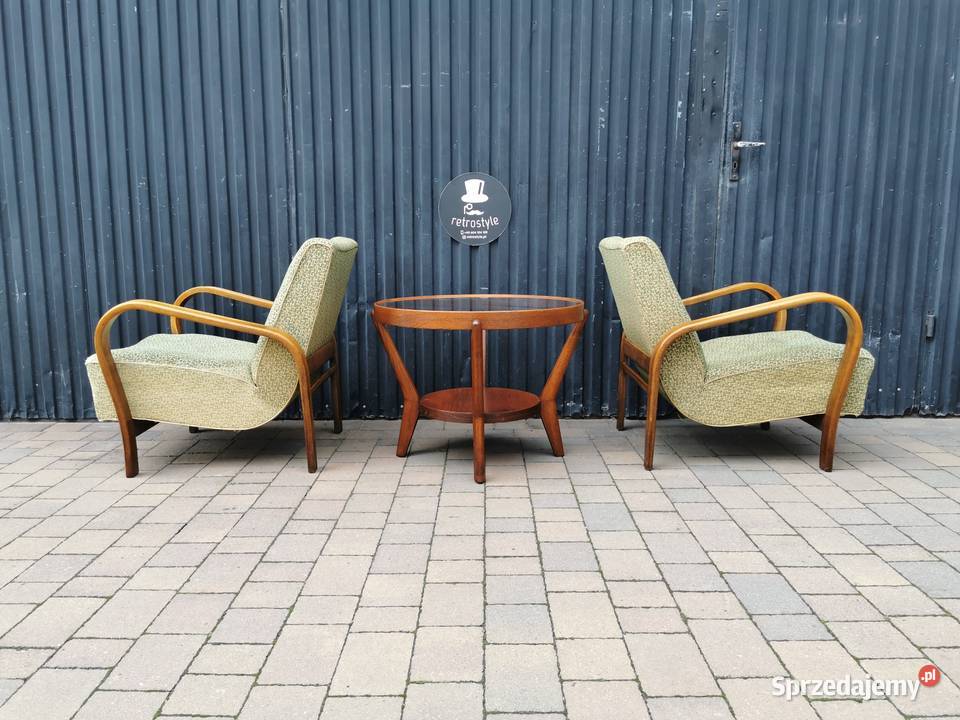 Zestaw ART DECO Kropek Koelka Czechosłowacja