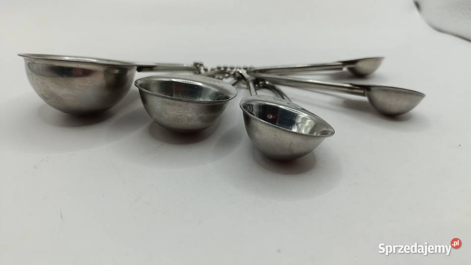 Metalowe marki łyżeczki zestaw 5 sztuk Zamość
