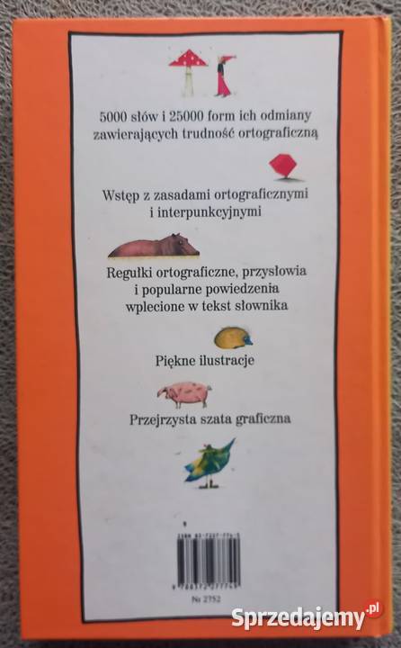 Słownik ortograficzny najmłodszych Książki naukowe i popularnonaukowe Małkinia Górna