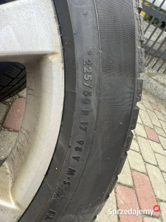 Alufelgi 17 5x115 opony zimowe Continental 22550 Legnica