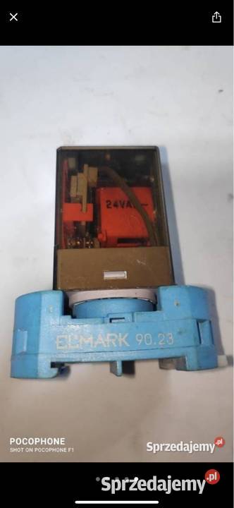 Przekaźnik firmy ELMARK typ 60133 z podstawą Gliwice sprzedam