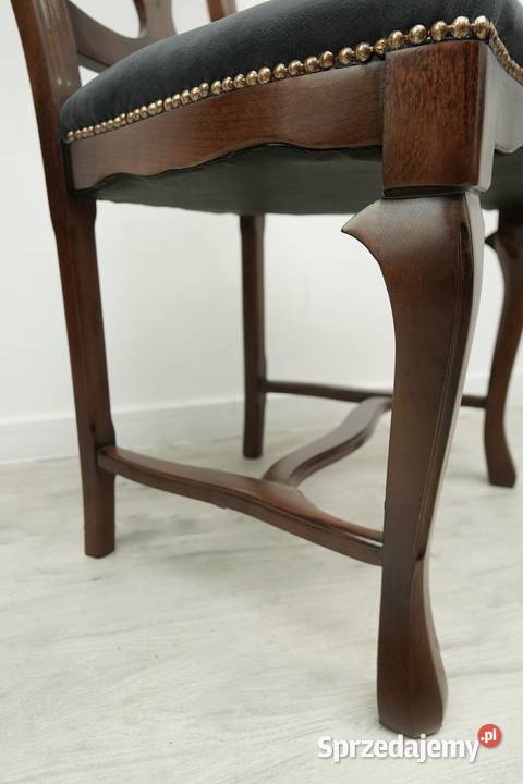 Komplet 8 eleganckich krzeseł Francjalata 40te Jerka