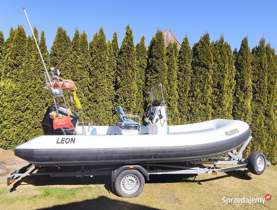 RIB Leon 540 Hypalon 2023 łódź motorówka Mercury Pozostałe Dębogórze