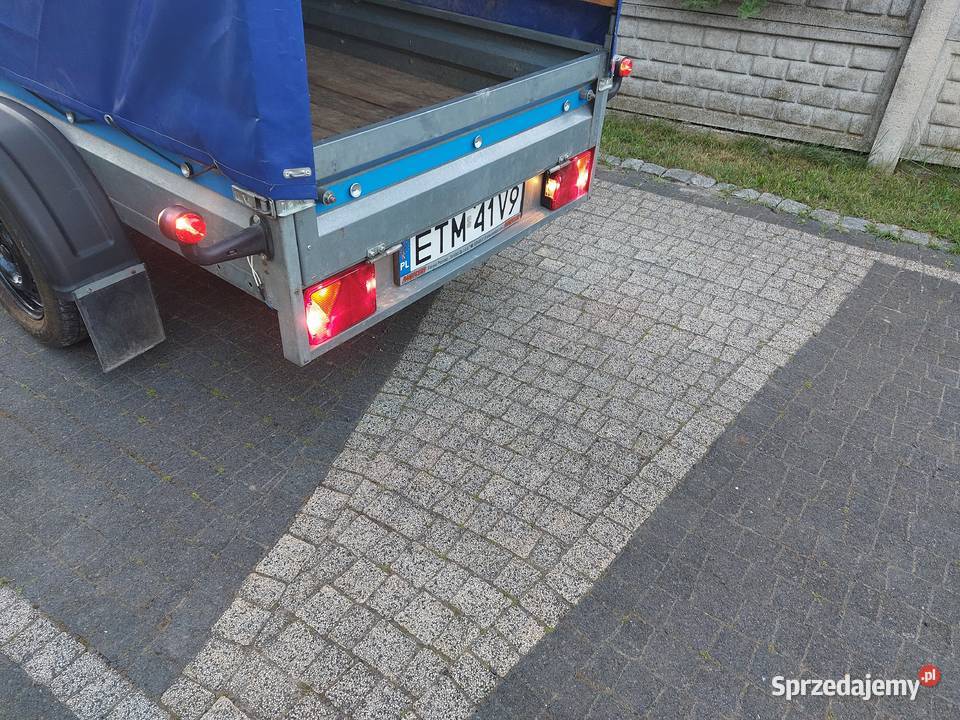 Przyczepka Neptun z plandeką Do samochodów osobowych łódzkie Zduńska Wola