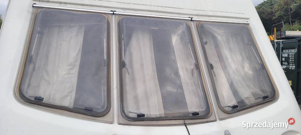 Elddis Typhoon xl szyba przednia czolowa