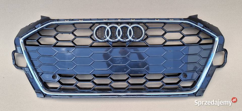 AUDI A4 B9 GRILL ATRAPA CHŁODNICY EMBLEMAT lubuskie Bieleń