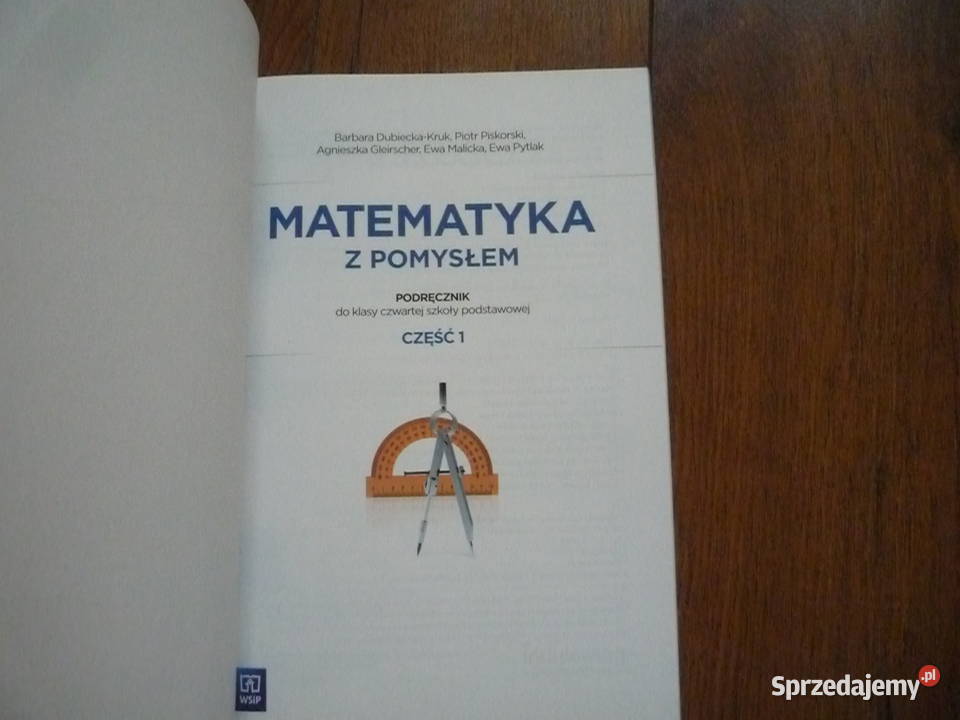 Nowy podręcznik Matematyka z pomysłem klasa 4 cz miękka Książki i Podręczniki