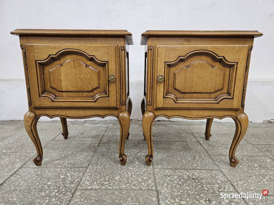 Francuskie szafki nocne komódki Ludwik Nowy Sącz